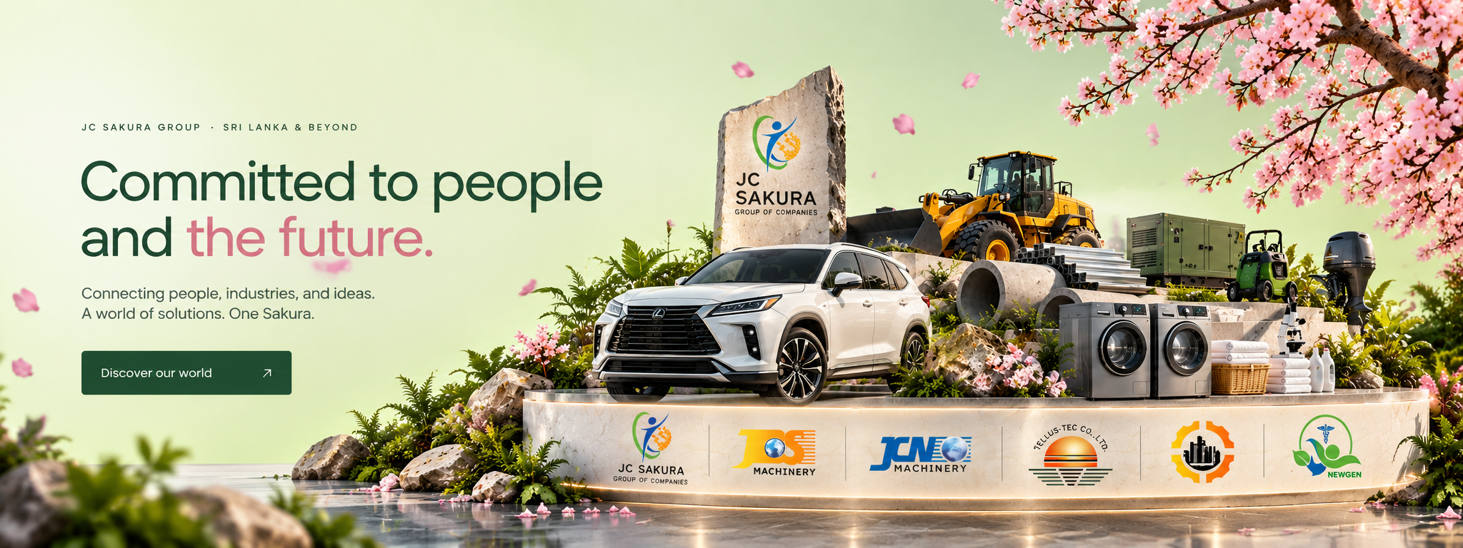 JC Sakura Group industry showcase.